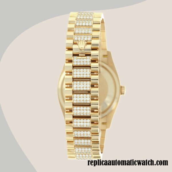 replica automatic Rolex Day-Date Rolex Calibre 2836 m128238-0070 Men's Automatic 12mm - Image 4